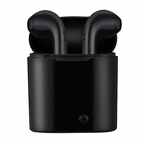Беспроводные Bluetooth наушники i7s TWS спортивные мини-наушники с микрофоном для iPhone