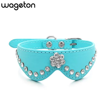 Rhinestone Dog Collar Chain Wageton Plum Blossom Bow Tie Pet Necklace Embroidered Designer for Puppy Small Medium Dogs Pink Blue
Rhinestone Dog Collar Chain Wageton Plum Blossom Bow Tie Pet Necklace Embroidered Designer for Puppy Small Medium Dogs Pink Blue