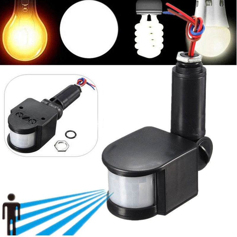 New Outdoor 180 Degree Security PIR Motion Movement Sensor Detector Switch Infrared Body Sensor Intelligent Sensor Switch 1pc
New Outdoor 180 Degree Security PIR Motion Movement Sensor Detector Switch Infrared Body Sensor Intelligent Sensor Switch 1pc