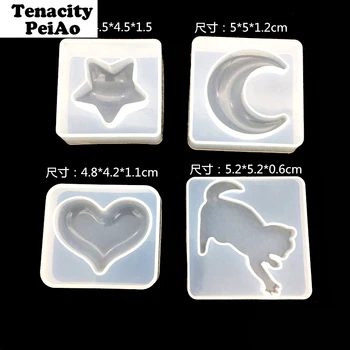 Liquid Silicone Mold for DIY Dried Flower Resin Decorative Craft Moon Star Epoxy Resin Molds for Pendants Jewelry Making
Liquid Silicone Mold for DIY Dried Flower Resin Decorative Craft Moon Star Epoxy Resin Molds for Pendants Jewelry Making