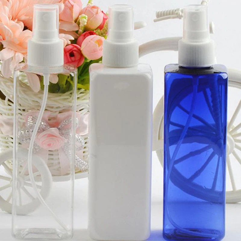 250ml Transparent square fine mist spray bottle Plastic Empty pressing spray bottle Travel Makeup Perfume Atomizer Container
250ml Transparent square fine mist spray bottle Plastic Empty pressing spray bottle Travel Makeup Perfume Atomizer Container