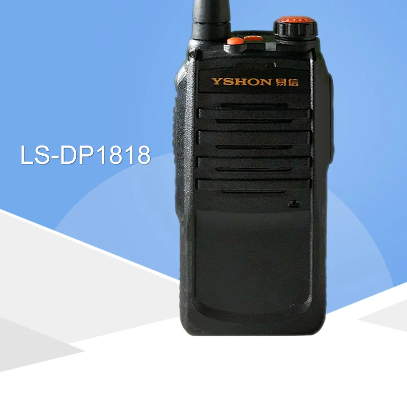 Yi Xin LS-DP1818 Dual-Band VHF/UHF Digital / Analog Walkie-Talkie Handheld Portable Transceiver Two Way Radio
Yi Xin LS-DP1818 Dual-Band VHF/UHF Digital / Analog Walkie-Talkie Handheld Portable Transceiver Two Way Radio