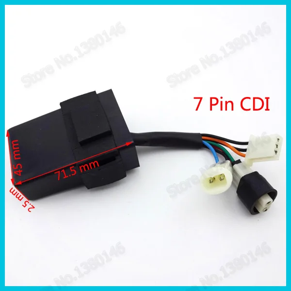 ATV 250cc Ignition CDI Box 7 Pin For Chinese Quad Loncin Puma Tiger Jetmoto Jianshe Hensim UTV
ATV 250cc Ignition CDI Box 7 Pin For Chinese Quad Loncin Puma Tiger Jetmoto Jianshe Hensim UTV