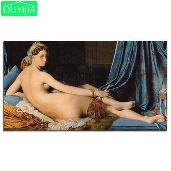 Famous Painter Ingres "La Grande Odalisque" DIY Diamond Painting Full Square Diamond Embroidery Sale Rhinestones Mosaic Picture
Famous Painter Ingres "La Grande Odalisque" DIY Diamond Painting Full Square Diamond Embroidery Sale Rhinestones Mosaic Picture