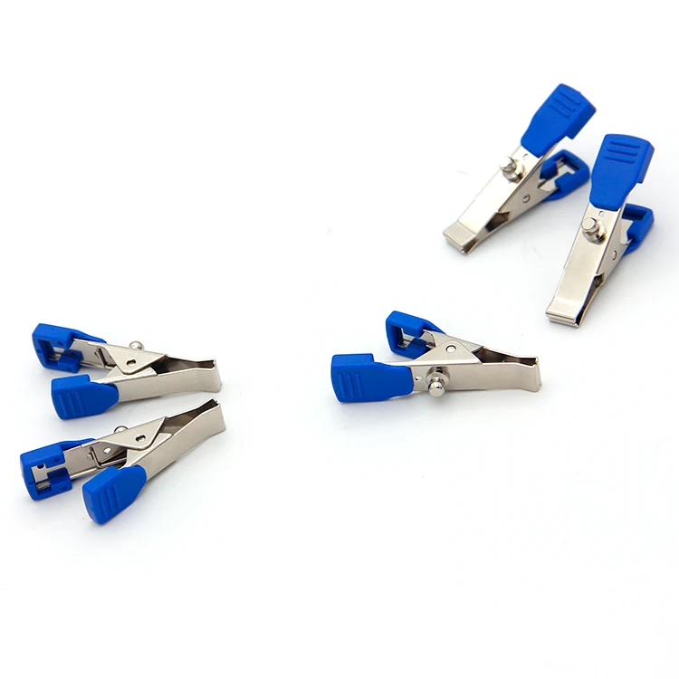 Brand new and high quality product.Veterinary EKG/ECG Alligator Electrode Clip , Universal Connection Snap,5pcs for Animals
Brand new and high quality product.Veterinary EKG/ECG Alligator Electrode Clip , Universal Connection Snap,5pcs for Animals