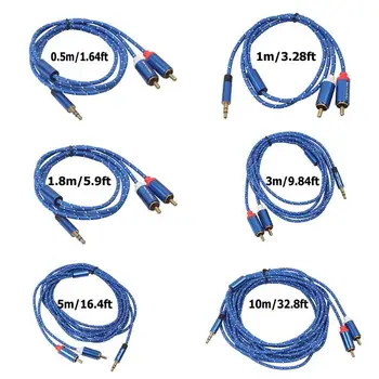 REXUS 3.5mm Jack Male to 2 RCA Male Earphone Aux Audio Splitter Cable Wire for Amplifier Phone Edifer Home Theater Headphone
REXUS 3.5mm Jack Male to 2 RCA Male Earphone Aux Audio Splitter Cable Wire for Amplifier Phone Edifer Home Theater Headphone