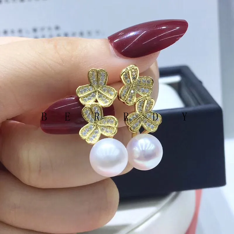 Gold Flower 925 Sterling Silver Earrings Findings Base Earrings Settings Mountings Parts Mounts for Pearls Agate Coral Stones
Gold Flower 925 Sterling Silver Earrings Findings Base Earrings Settings Mountings Parts Mounts for Pearls Agate Coral Stones