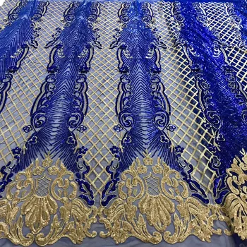 French Net Lace Fabric 2018 Latest african guipure lace fabric with embroidery mesh tulle blue cord Sequins lace fabric J20662
French Net Lace Fabric 2018 Latest african guipure lace fabric with embroidery mesh tulle blue cord Sequins lace fabric J20662