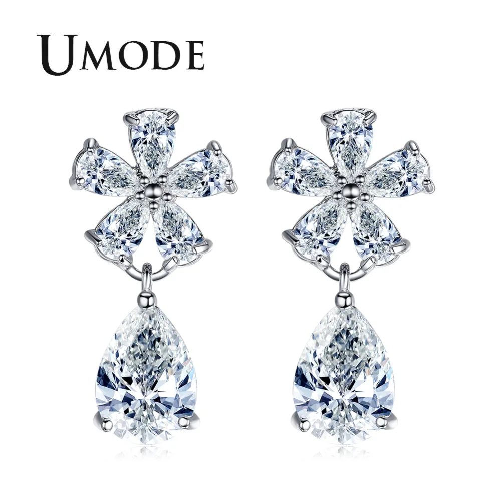 UMODE Fashion Waterdrop CZ Crystal Dangle Earrings for Women Pear Cut Party Jewelries for Girls Orecchini Bijoux Femme AUE0363
UMODE Fashion Waterdrop CZ Crystal Dangle Earrings for Women Pear Cut Party Jewelries for Girls Orecchini Bijoux Femme AUE0363