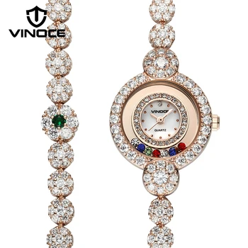 VINOCE Gold Long Bracelet Women Watches Luxury Crystal Diamond Elegant 2019 Ladies Wristwatches Relogio Feminino
VINOCE Gold Long Bracelet Women Watches Luxury Crystal Diamond Elegant 2019 Ladies Wristwatches Relogio Feminino
