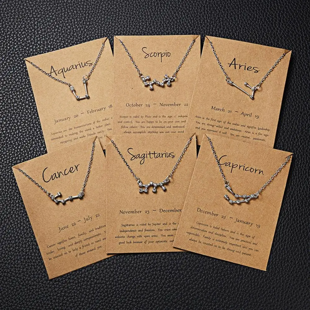 DoreenBeads Constellations Necklace Rhinestone Silver Color Chains Fashion Jewelry Birthday Gift for Men & Women, 1 Piece
DoreenBeads Constellations Necklace Rhinestone Silver Color Chains Fashion Jewelry Birthday Gift for Men & Women, 1 Piece