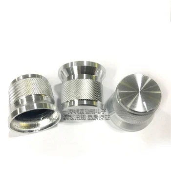 5pcs Aluminum alloy knob 20mmx17mm silver bright edge Hat type mesh pattern D type semi-axis hole inner hole 6mm
5pcs Aluminum alloy knob 20mmx17mm silver bright edge Hat type mesh pattern D type semi-axis hole inner hole 6mm