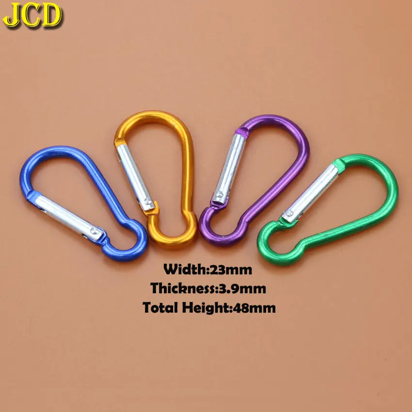 ICD 1PCS Outdoor Sports Aluminum Alloy D Carabiner Spring Snap Clip Hooks Keychain Climbing
ICD 1PCS Outdoor Sports Aluminum Alloy D Carabiner Spring Snap Clip Hooks Keychain Climbing