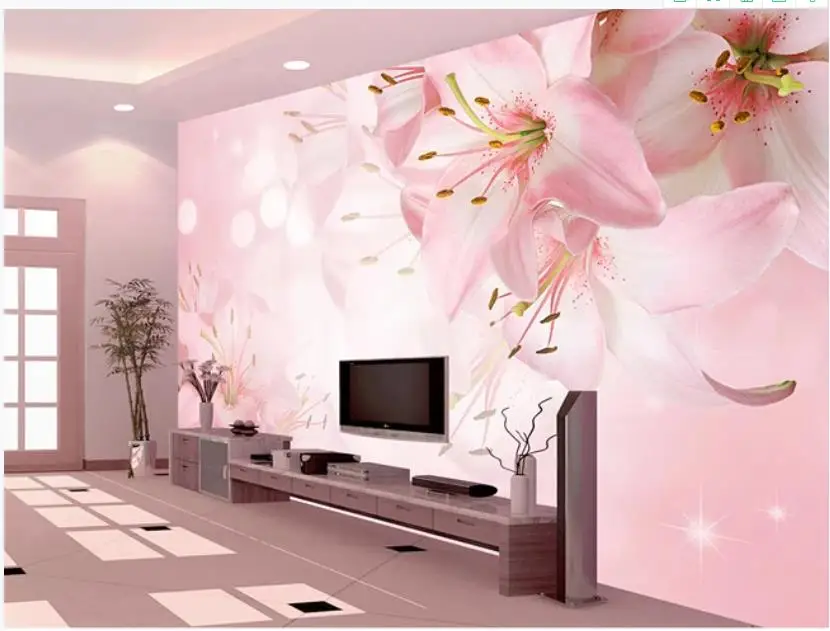 Custom 3d Mural Wallpaper Floral flower lily background wall decorative paintingLiving Room Wallpaper 3D Painting
Custom 3d Mural Wallpaper Floral flower lily background wall decorative paintingLiving Room Wallpaper 3D Painting