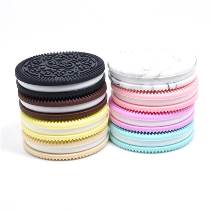 10 PCS BPA Free Silicone Biscuit Teether DIY Baby Oreo Cookie Teether Pacifier Dummy Nursing Sensory Round Teething Toy Gift
10 PCS BPA Free Silicone Biscuit Teether DIY Baby Oreo Cookie Teether Pacifier Dummy Nursing Sensory Round Teething Toy Gift