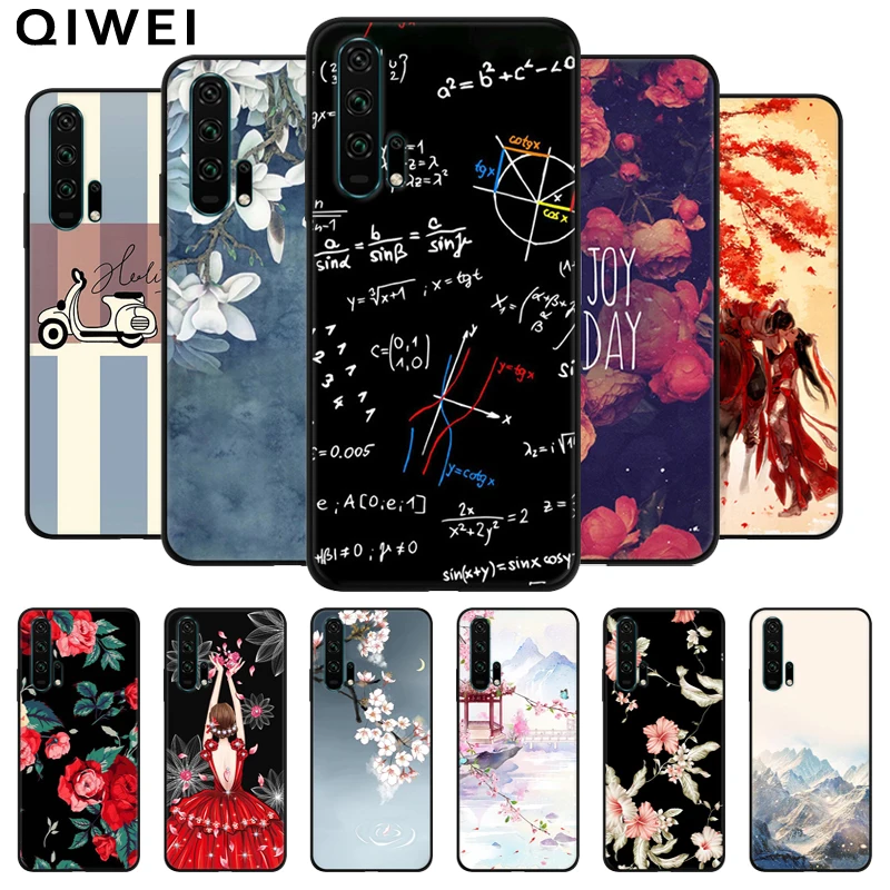 For Huawei NOVA 5T Case 6.26'' Flower Painted Black Bumper Soft silicon Back Cover For Huawei Nova 5T Nova5t Phone Cases Capas
For Huawei NOVA 5T Case 6.26'' Flower Painted Black Bumper Soft silicon Back Cover For Huawei Nova 5T Nova5t Phone Cases Capas
