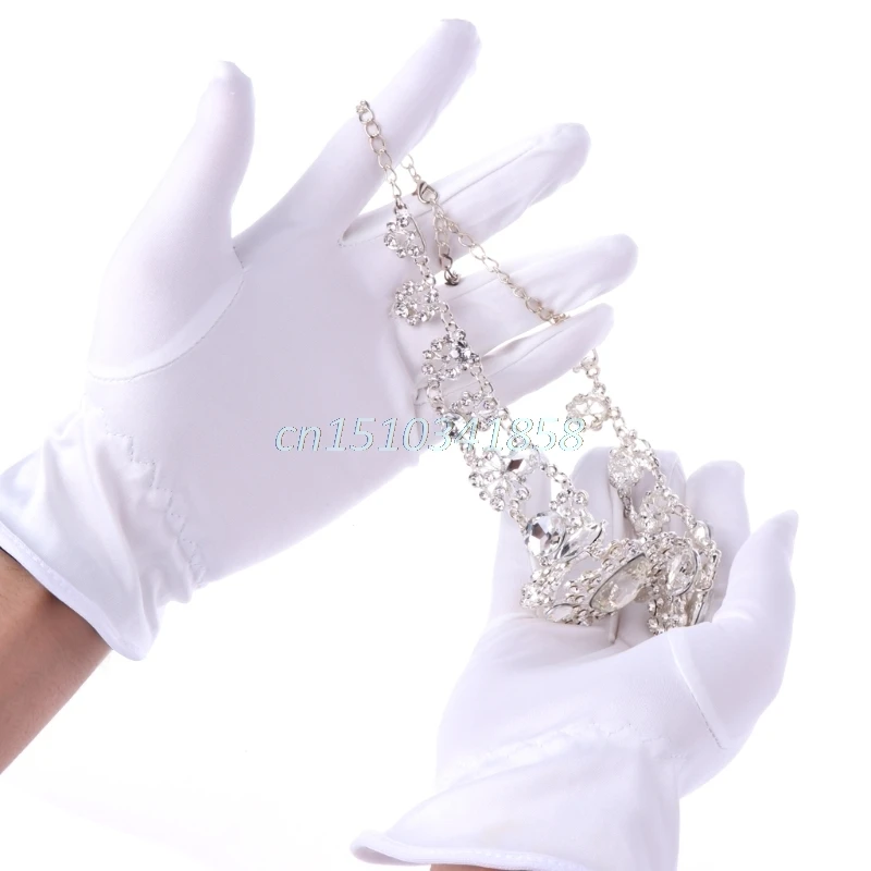 1 Pair White Inspection Cotton Lisle Work Gloves Coin Jewelry Lisle Lightweight Jewelry Tool
1 Pair White Inspection Cotton Lisle Work Gloves Coin Jewelry Lisle Lightweight Jewelry Tool