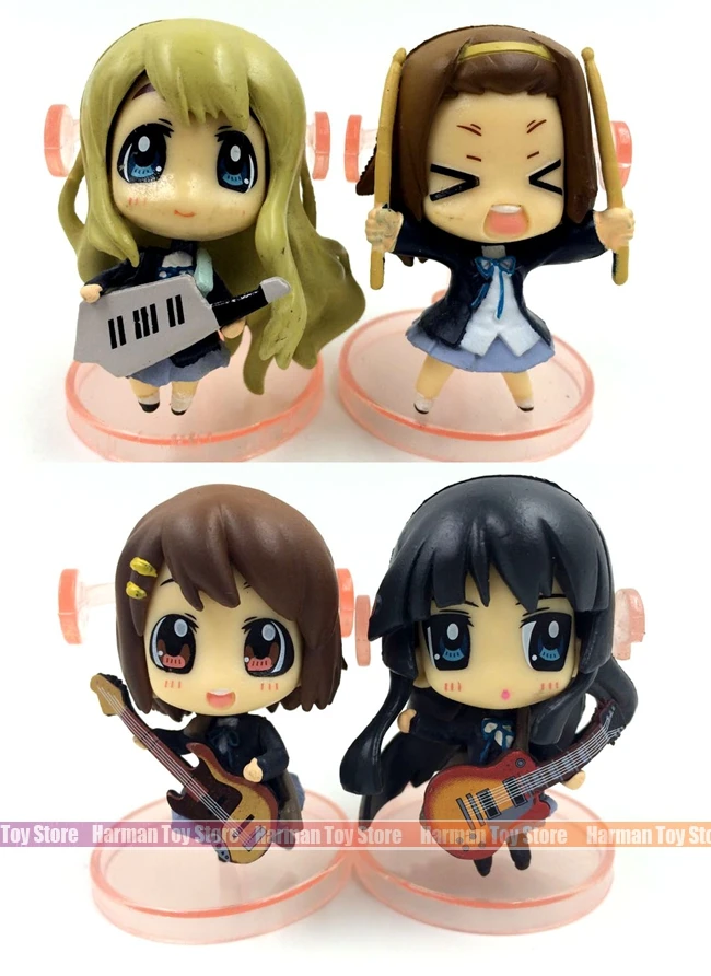 4pcs/lot 5.5cm Japanese anime figure K-ON! Q version action figure kids toys for boys collection model toys
4pcs/lot 5.5cm Japanese anime figure K-ON! Q version action figure kids toys for boys collection model toys
