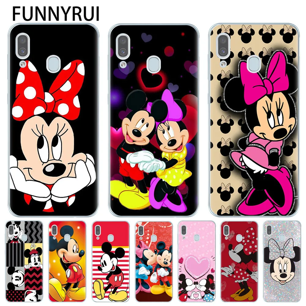 Mickey Minnie Phone Case For Samsung Galaxy A30 A305F Cover Silicone Soft TPU Case For Samsung A10 A20 A40 A50 A70 Coque Fundas
Mickey Minnie Phone Case For Samsung Galaxy A30 A305F Cover Silicone Soft TPU Case For Samsung A10 A20 A40 A50 A70 Coque Fundas