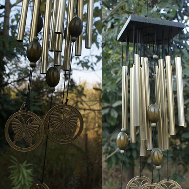 Outdoor Living Yard Garden 12 Tubes Bells Copper Decor Wind Chimes for home decorations hanging on doors windows 
Outdoor Living Yard Garden 12 Tubes Bells Copper Decor Wind Chimes for home decorations hanging on doors windows