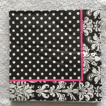 Decoupage napkins paper wedding birthday party christmas tissue white and black handkerchief vintage Guardanapo table serviettes
Decoupage napkins paper wedding birthday party christmas tissue white and black handkerchief vintage Guardanapo table serviettes