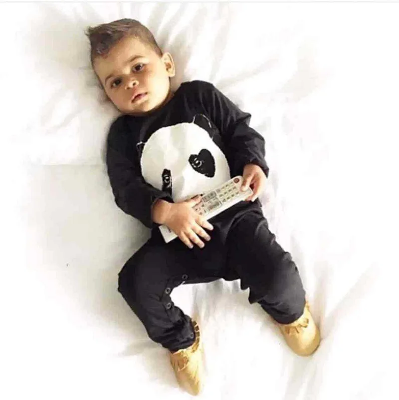 PPY-101 2019 fashion cool baby boy girl clothes set black With Long Sleeve Panda clothing set baby newborn baby clothes sliders
PPY-101 2019 fashion cool baby boy girl clothes set black With Long Sleeve Panda clothing set baby newborn baby clothes sliders