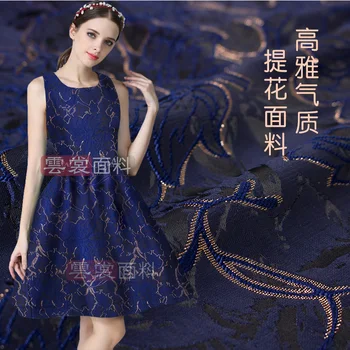 145 wide spring and autumn big suit even dress skirt windbreaker gold silk jacquard fabric fashion fabrics high-grade brocade
145 wide spring and autumn big suit even dress skirt windbreaker gold silk jacquard fabric fashion fabrics high-grade brocade