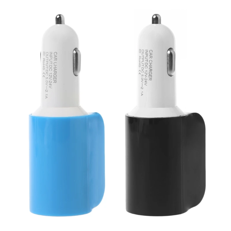 OOTDTY New 2.1A 2 USB Car Charger Cigarette Lighter Socket Adapter For Smart Phone Tablet
OOTDTY New 2.1A 2 USB Car Charger Cigarette Lighter Socket Adapter For Smart Phone Tablet