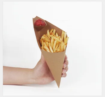 500pcs/lot French Fries Box Cone Chips Oil Proof Bag Chips Cup Party Take-out Disposable Food Paper Package
500pcs/lot French Fries Box Cone Chips Oil Proof Bag Chips Cup Party Take-out Disposable Food Paper Package