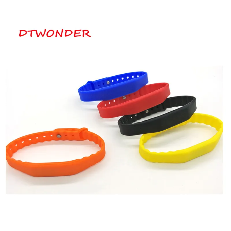 DTWONDER rfid браслет карты ID IC NFC Браслет TK4100 водонепроницаемый регулируемый умный с