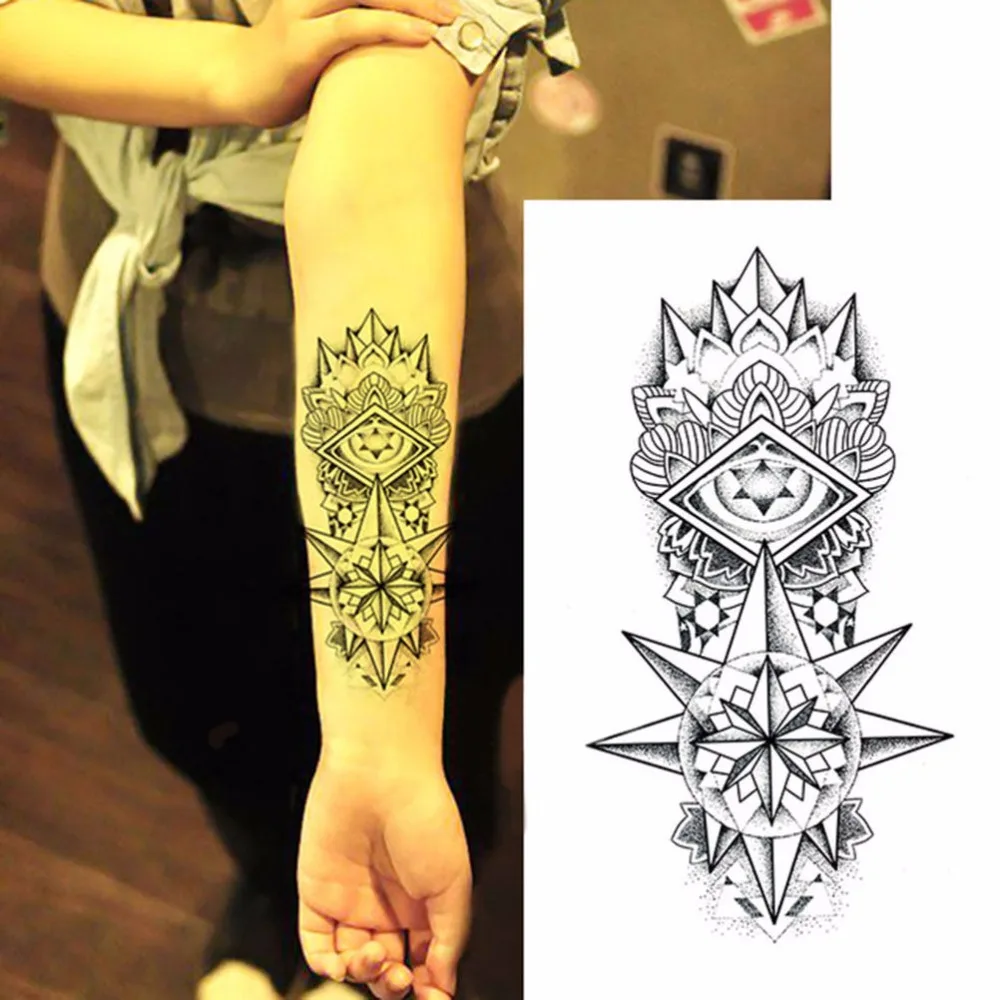 Fake Temporary tattoos shoulder lower arm transfer tattoo stickers black Totem hot sexy men spray waterproof tatto designs
Fake Temporary tattoos shoulder lower arm transfer tattoo stickers black Totem hot sexy men spray waterproof tatto designs