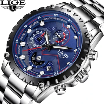 2018 LIGE Watch Men Fashion Sport Quartz Clock Mens Watches Top Brand Luxury Business Waterproof Watch Relogio Masculino relojes
2018 LIGE Watch Men Fashion Sport Quartz Clock Mens Watches Top Brand Luxury Business Waterproof Watch Relogio Masculino relojes