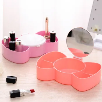 Plastic Makeup Organizer with Mirror Jewelry Box Cosmetic Organizer Makeup Box Lipstick Makeup Storage Bathroom Table Organizer
Plastic Makeup Organizer with Mirror Jewelry Box Cosmetic Organizer Makeup Box Lipstick Makeup Storage Bathroom Table Organizer
