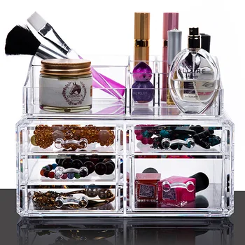 High quality transparent drawer storage box crystal acrylic plastic Makeup Cosmetic storage box jewelry box
High quality transparent drawer storage box crystal acrylic plastic Makeup Cosmetic storage box jewelry box