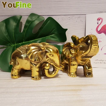 Bronze water absorption elephant elephant ornaments a pair of lucky Feng Shui trumpet living room office porch decoration crafts
Bronze water absorption elephant elephant ornaments a pair of lucky Feng Shui trumpet living room office porch decoration crafts