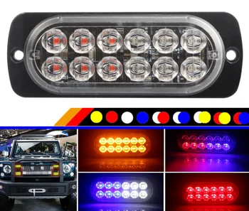 by DHL or Fedex 100pcs 4pcs Ultra-thin LED High Power 36W Police Lights 12 LED Car Truck Emergency Side Strobe Warning Light
by DHL or Fedex 100pcs 4pcs Ultra-thin LED High Power 36W Police Lights 12 LED Car Truck Emergency Side Strobe Warning Light