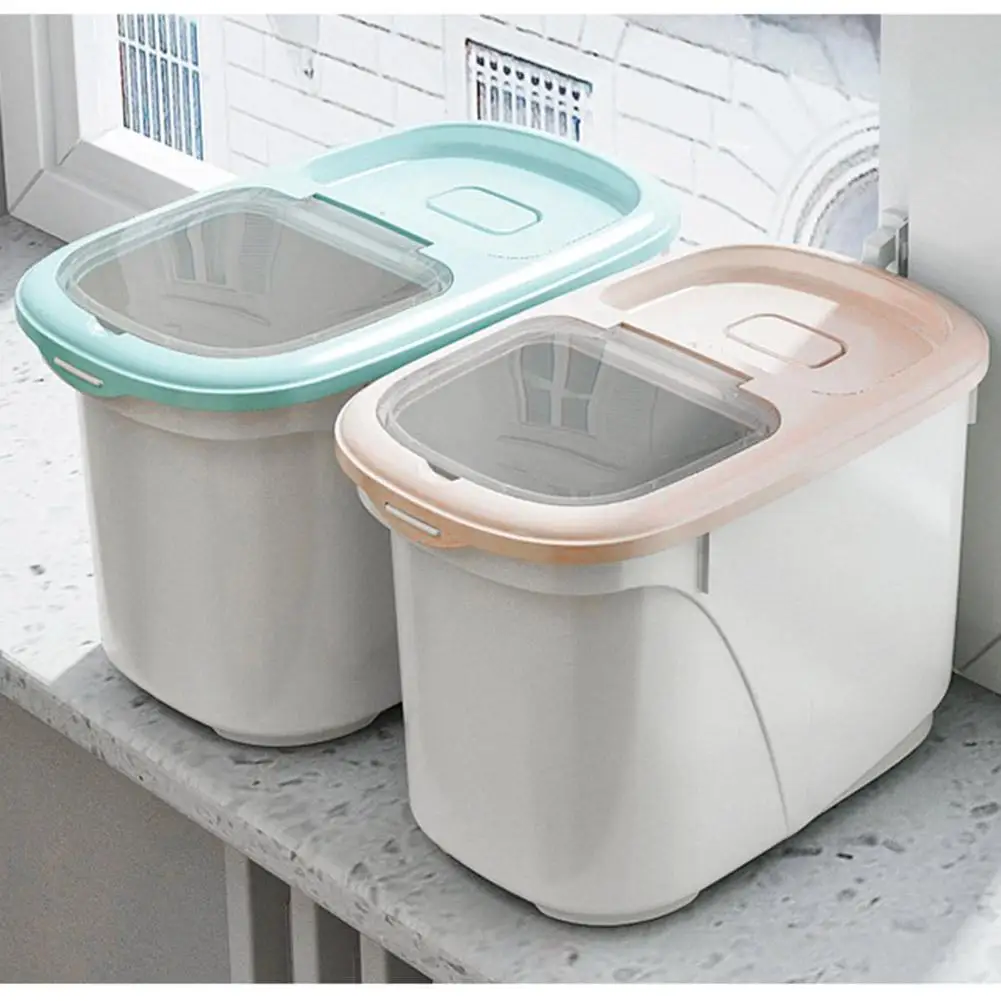 Kitchen Dry Food Storage Box Insect-proof Food Grade PP Sealed Cereal Dispenser Rice Container Pasta Storage Case With Seal Ring
Kitchen Dry Food Storage Box Insect-proof Food Grade PP Sealed Cereal Dispenser Rice Container Pasta Storage Case With Seal Ring