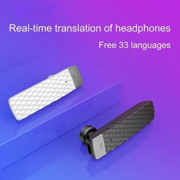 Universal Bluetooth Headphone Wireless Business Real-time Translation Into The Ear T2 Translation Bluetooth Headset Smart
Universal Bluetooth Headphone Wireless Business Real-time Translation Into The Ear T2 Translation Bluetooth Headset Smart