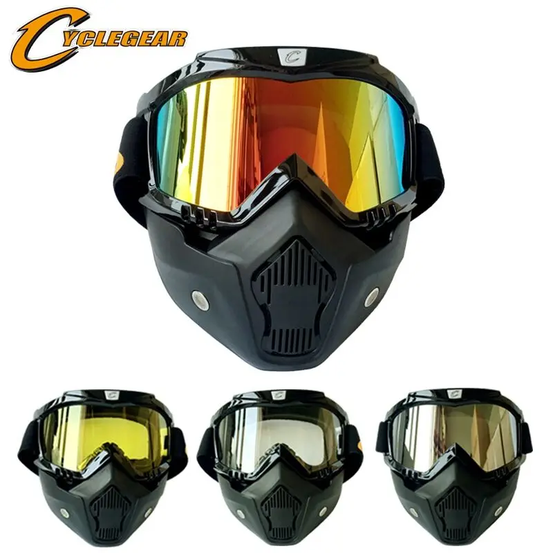 Personality mask goggles retro locomotive goggles dual-use goggles multi-color CG03
Personality mask goggles retro locomotive goggles dual-use goggles multi-color CG03