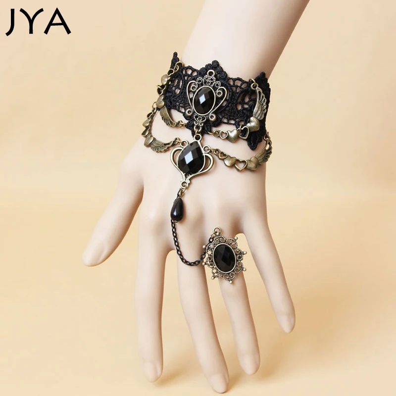 JYA Vampire Vintage Bracelets for Women Handmade Gothic Victorian Lolita Retro Lace Slave Bracelet Wristband Bridal Grace
JYA Vampire Vintage Bracelets for Women Handmade Gothic Victorian Lolita Retro Lace Slave Bracelet Wristband Bridal Grace