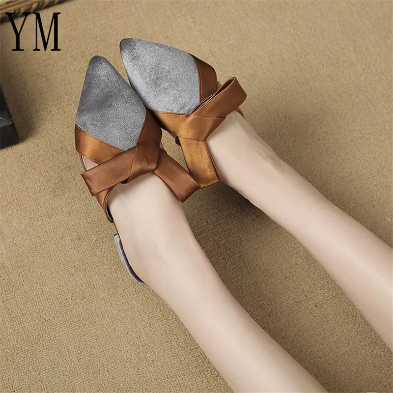 2019 Luxury Women Summer Pointed toe Ladies Sandals Sandals Good Quality Flat Shoe Grey Color Knot Outdoor Holiday Slides 34 -40
2019 Luxury Women Summer Pointed toe Ladies Sandals Sandals Good Quality Flat Shoe Grey Color Knot Outdoor Holiday Slides 34 -40