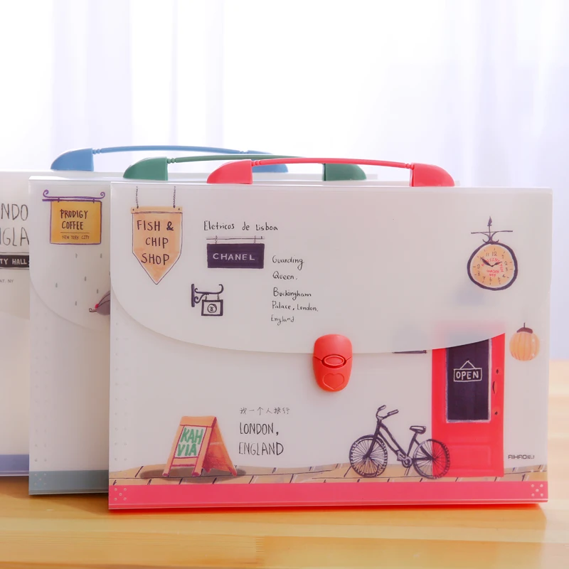 Stationery Many Layers Of File Bags Student Office A4 Organ Bag Lovely Information Bag Handheld Folder
Stationery Many Layers Of File Bags Student Office A4 Organ Bag Lovely Information Bag Handheld Folder