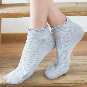 Lovely Soft Lace Ruffles Socks 1Pair Cute Socks Women Harajuku Candy Color Socks Medias Cotton Thick Warm Long Funny Socks
Lovely Soft Lace Ruffles Socks 1Pair Cute Socks Women Harajuku Candy Color Socks Medias Cotton Thick Warm Long Funny Socks