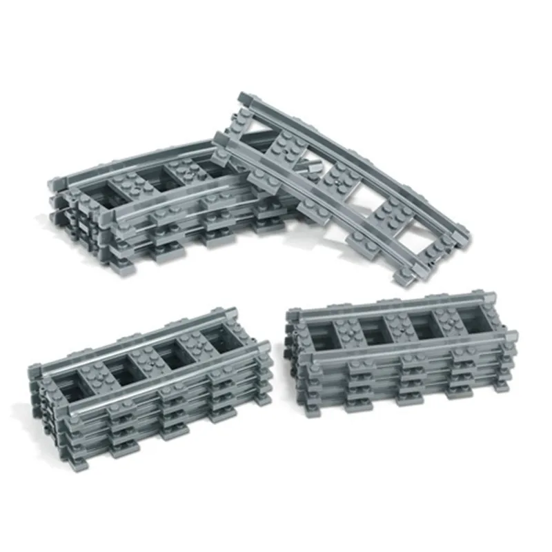 Single Sale Diy Building Blocks City Train Track Straight Curved Rails Model Figure Toys for Children Compatible with Legoingly
Single Sale Diy Building Blocks City Train Track Straight Curved Rails Model Figure Toys for Children Compatible with Legoingly