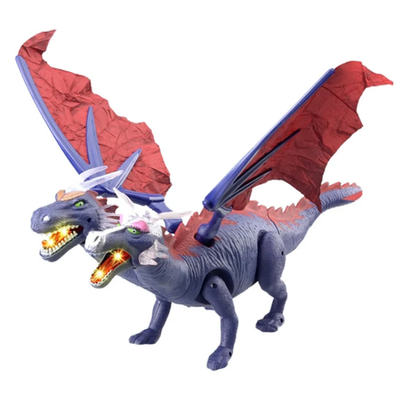 2017-new-children-electric-toy-6613-48cm-large-size-Double-headed-Dragon-wings-electric-dinosaur-walking (3)