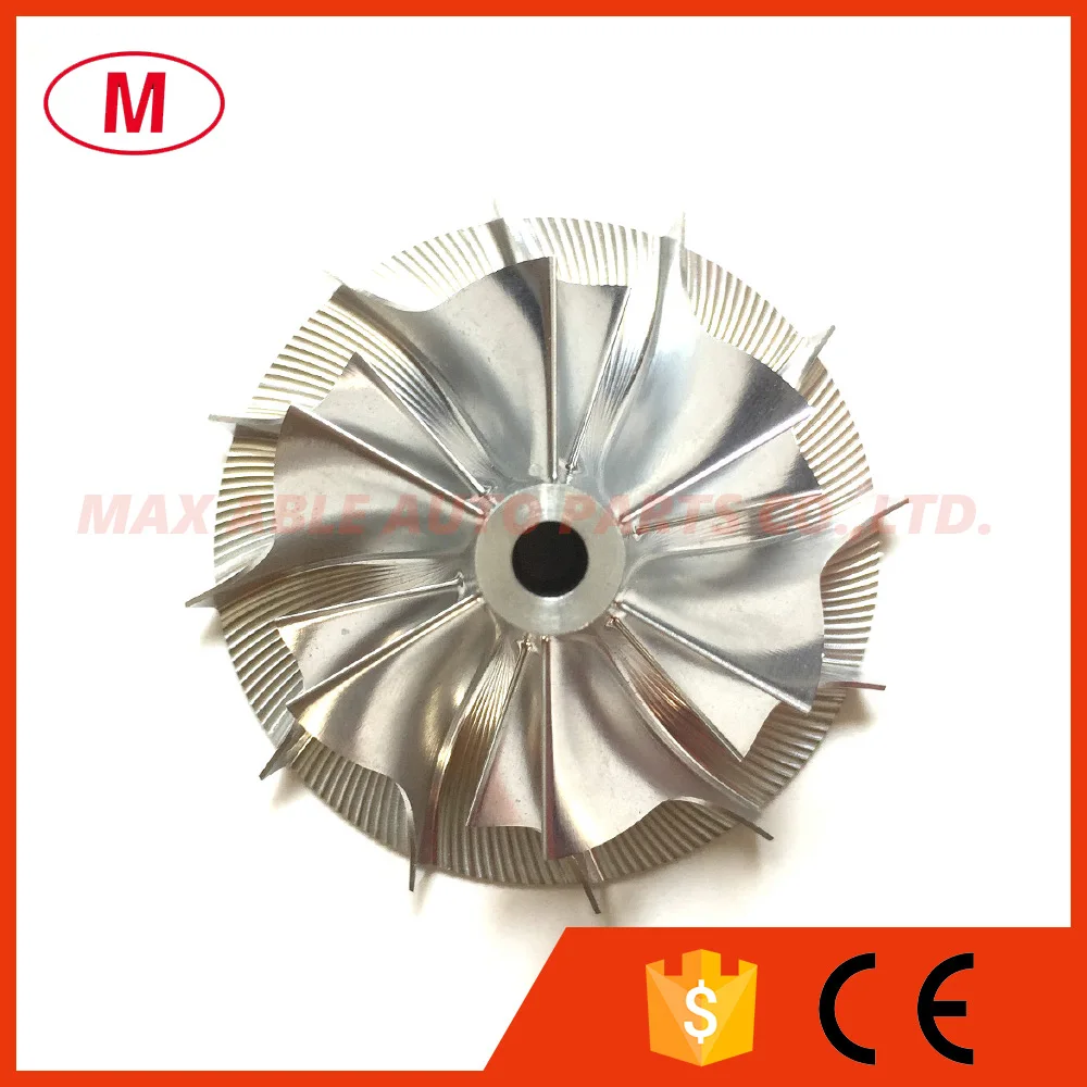 K24 5324-123-2019 43.70/60.50mm 6+6 blades Turbo Billet Compressor wheel /Aluminum 2618/Turbocharger Milling compressor wheel
K24 5324-123-2019 43.70/60.50mm 6+6 blades Turbo Billet Compressor wheel /Aluminum 2618/Turbocharger Milling compressor wheel