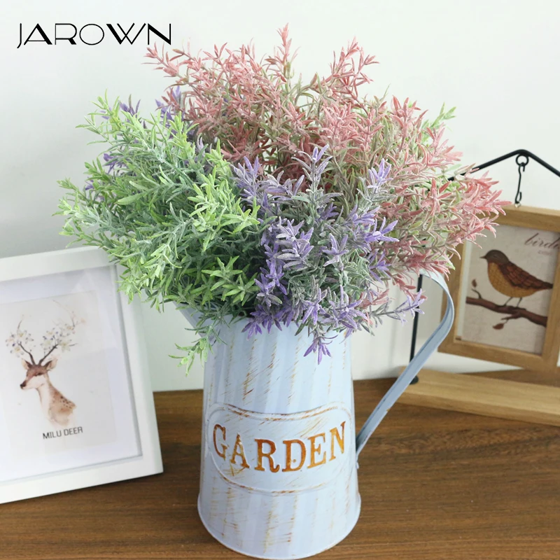 JAROWN Artificial Plant Simulation Flocking Lavender Plastic Fake Flower Bouquet Wedding Decor Home Garden DIY Decor Accessories
JAROWN Artificial Plant Simulation Flocking Lavender Plastic Fake Flower Bouquet Wedding Decor Home Garden DIY Decor Accessories