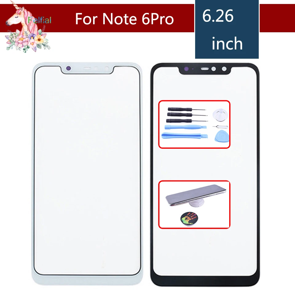Оригинальный сенсорный экран для Xiaomi Redmi Note 6 PRO 6Pro, передняя внешняя стеклянная линза, сенсорный экран без ЖК-дисплея, без дигитайзера
Оригинальный сенсорный экран для Xiaomi Redmi Note 6 PRO 6Pro, передняя внешняя стеклянная линза, сенсорный экран без ЖК-дисплея, без дигитайзера