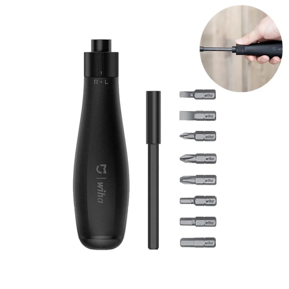 Xiaomi Mijia Wiha 8 in 1 Precision Screw Driver Kit 60HRC Magnetic Bits Repair Tools Xiomi Xaomi Xiao Mi Home Use Screwdriver
Xiaomi Mijia Wiha 8 in 1 Precision Screw Driver Kit 60HRC Magnetic Bits Repair Tools Xiomi Xaomi Xiao Mi Home Use Screwdriver