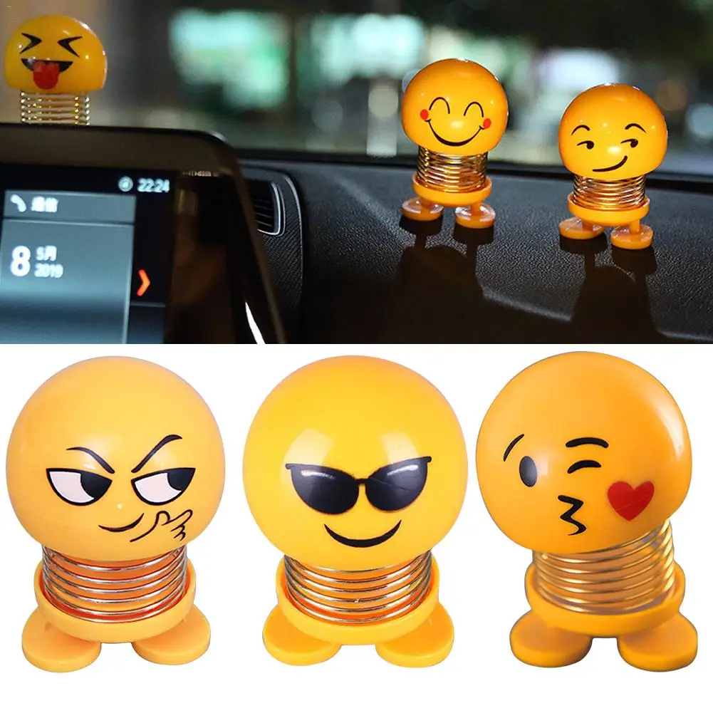 Shaking Head Doll Innovative Spring People Bouncing Ornaments Funny Expression Pack Car Decoration
Shaking Head Doll Innovative Spring People Bouncing Ornaments Funny Expression Pack Car Decoration